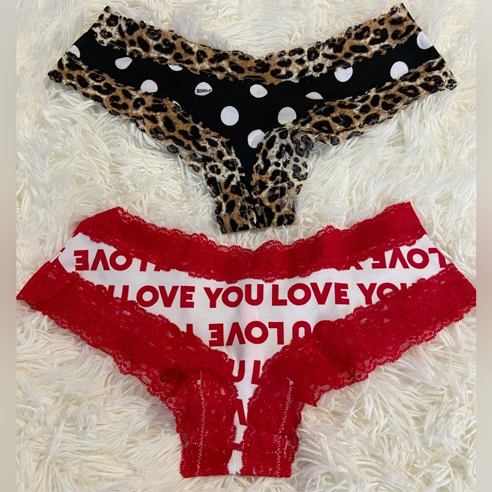 Pink Victoria’s Secret Cheekster panties